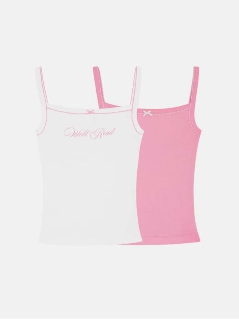 Brand New Cou Cou Intimates x Sandy Liang The Baby Tank Set (2 Tanks Size Small)